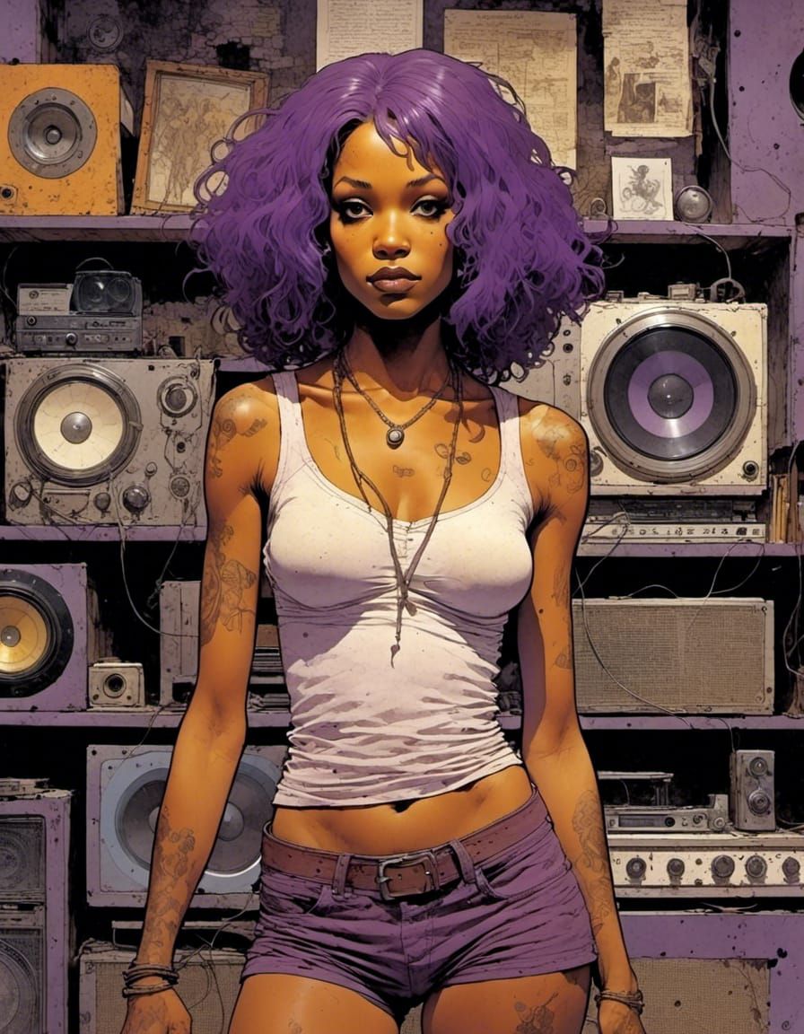 by Harvey Kurtzman & Daniel Clowes & <lora:Axis Comix:1.0> :...