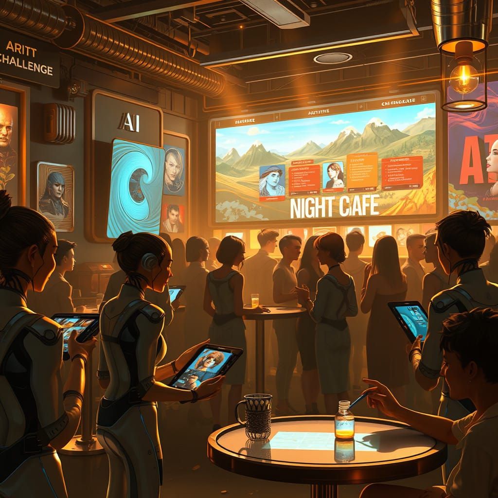 Artistic Community Thrives in the Night Café