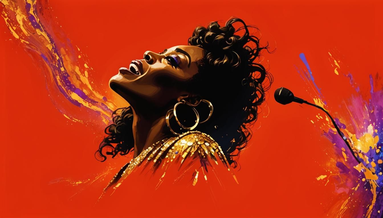 Soulful Motown Singer in Artgerm and WLOP Style