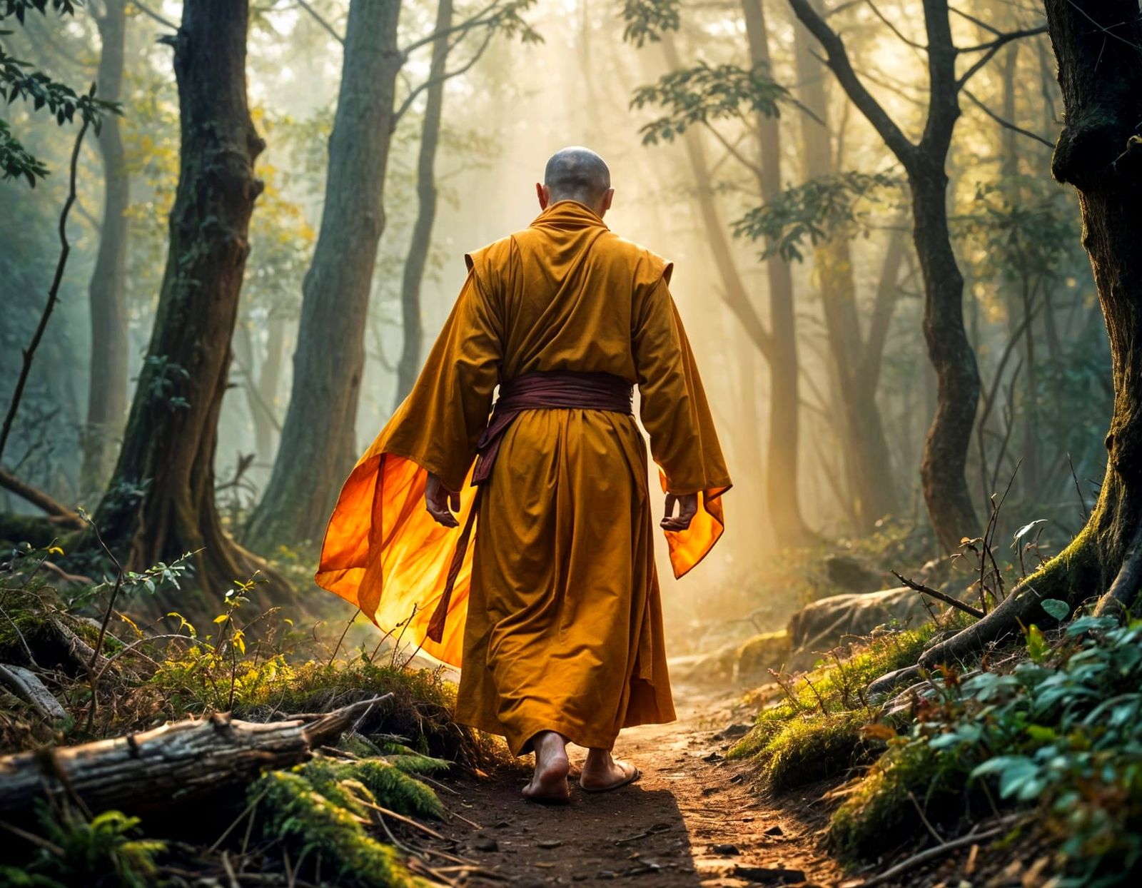 Surreal Portrait of Inner Reflection