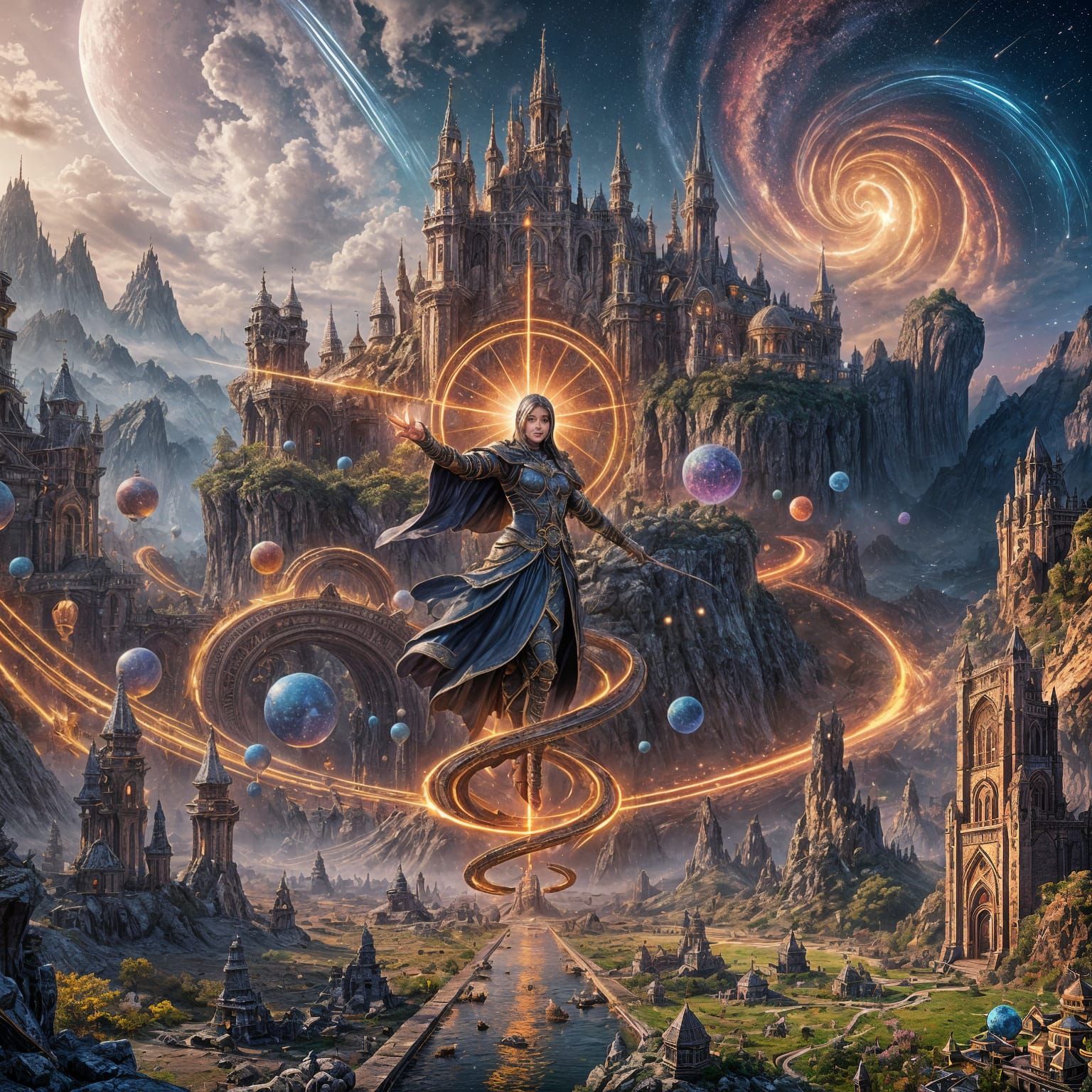 Fantastical Deep Color Art: Trending on Artstation