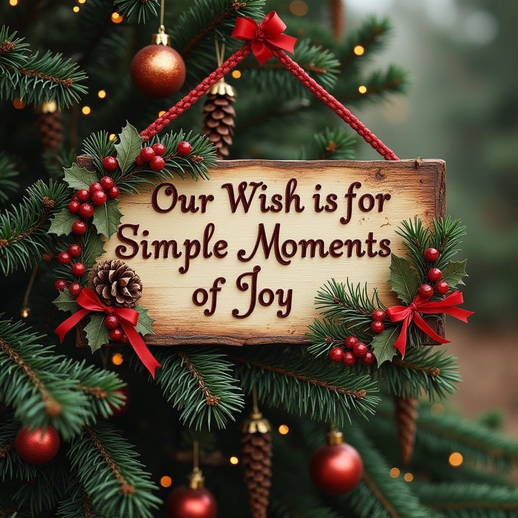 Whimsical Christmas Decoration in Traditional Style