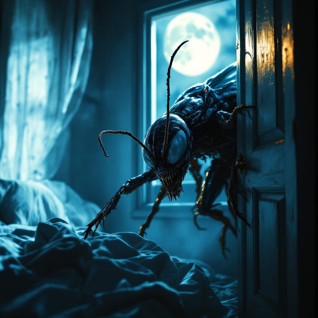 Breathtaking Wasp-Venom Hybrid Emerges from Closet
