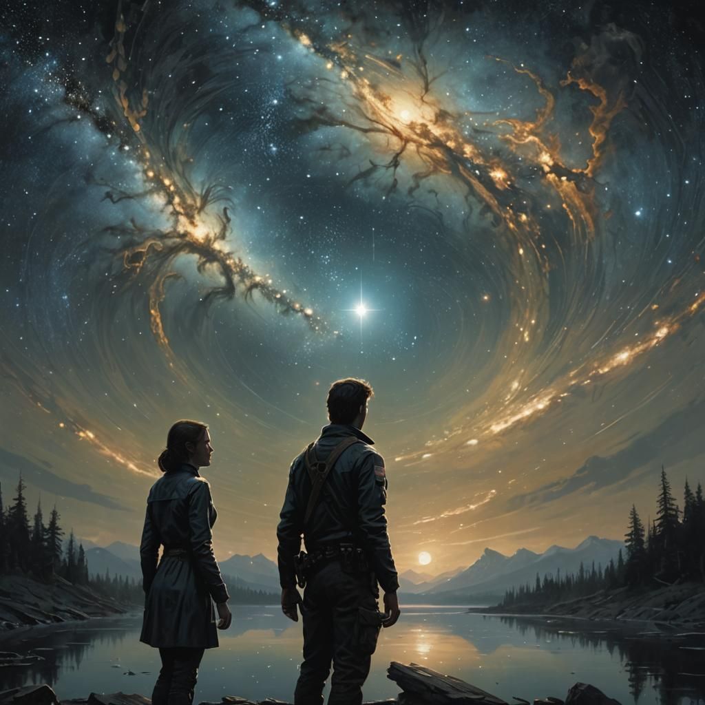 Sinister Stars Aligned in a Lonely Galaxy