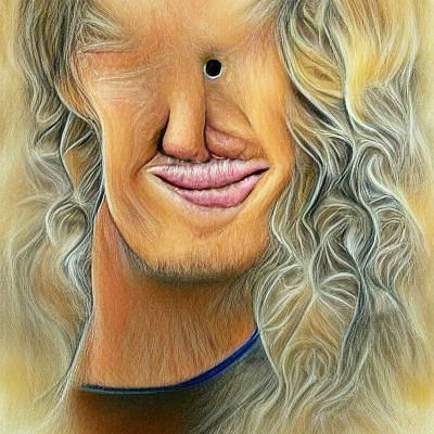 Realistic Portrait of a Smiling Person