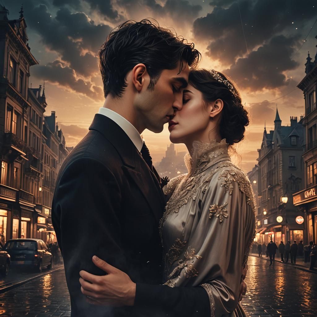 Kafkaesque Dreamscape: A Digital Matte Painting