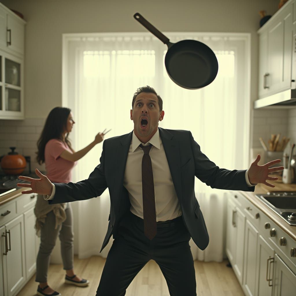 Matrix Dodge in Modern Kitchen