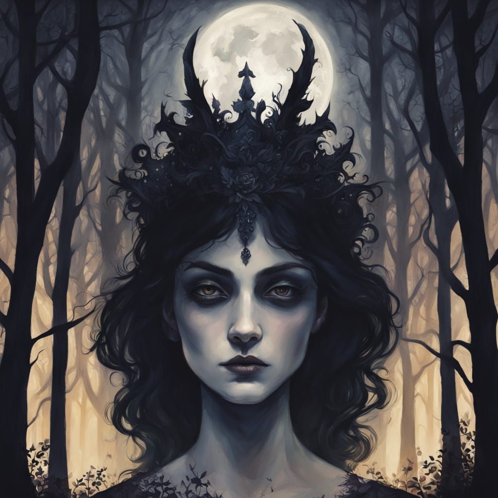 Lilith in Dark Gothic Majesty