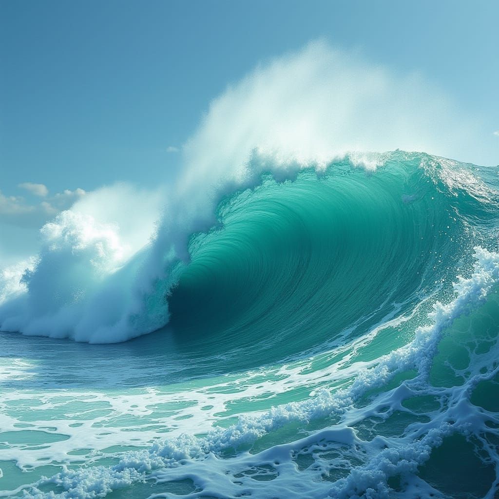 Ocean Waves in Elegance