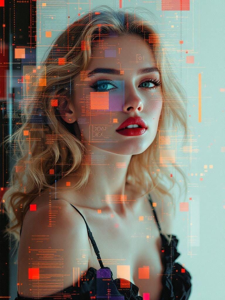 Glitch Photography Reveals Fractal Reality