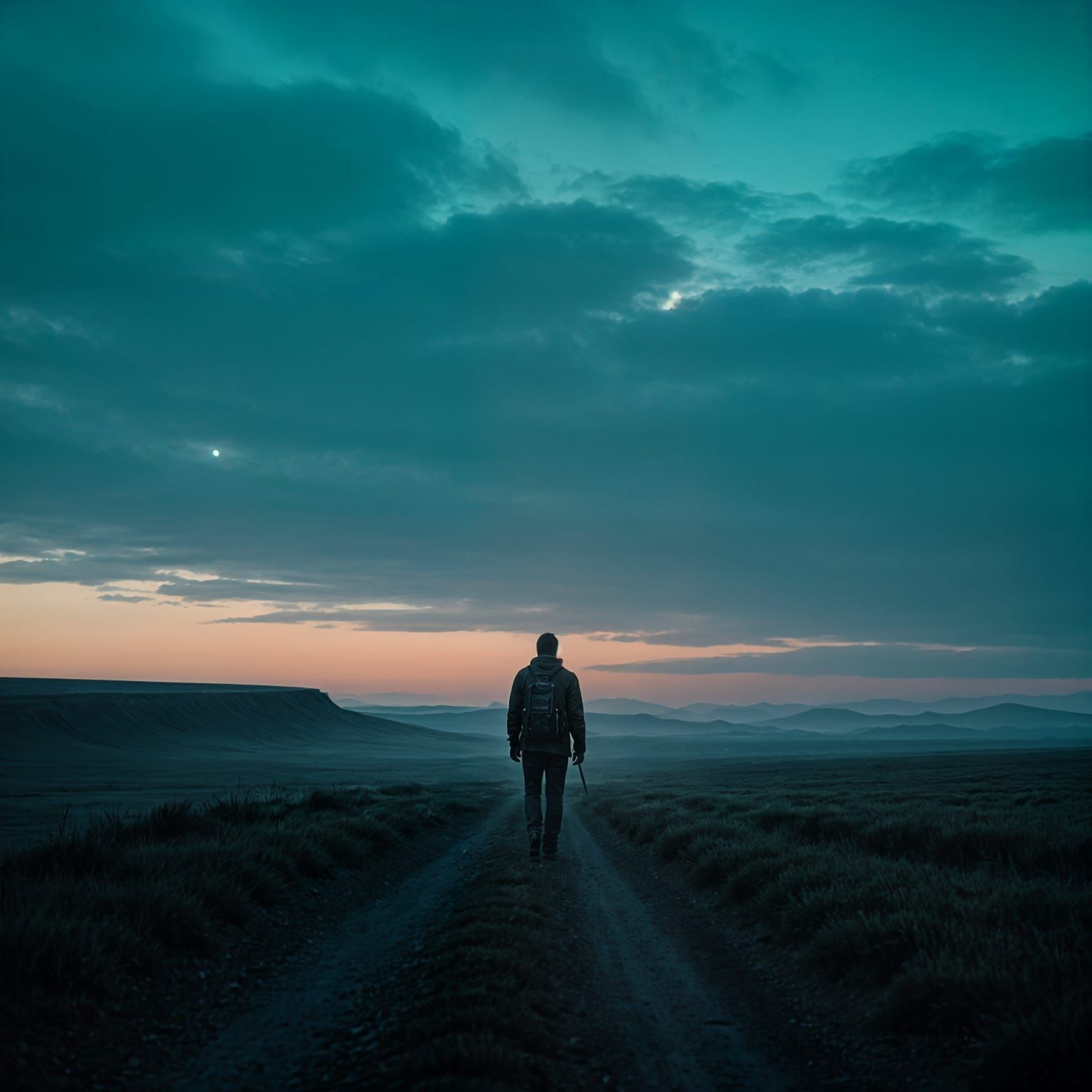 Cinematic Depiction of Endless Fatigue and Sadness