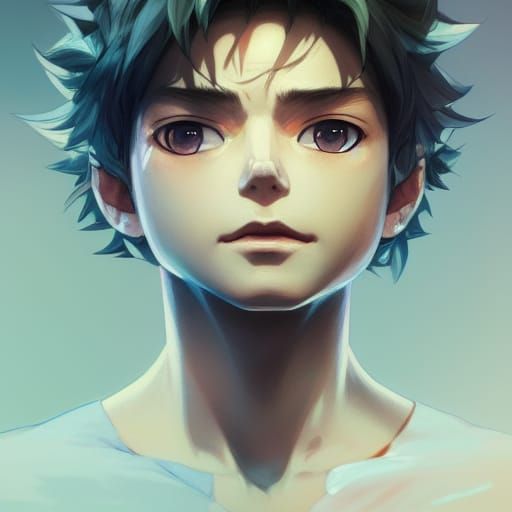 Detailed Portrait of Killua by Greg Rutkowski