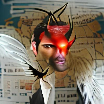 Lucifer Morningstar: Fallen Angel Illustration