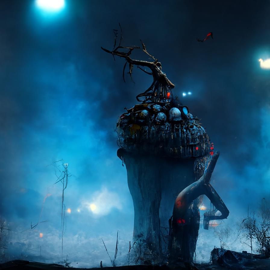 Woodcutter's Pagan Transformation: Alien Mushroom Madness