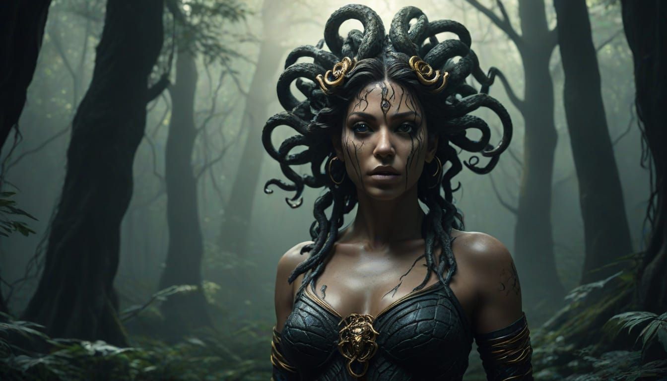 Medusa Goddess of Ancient Mystique