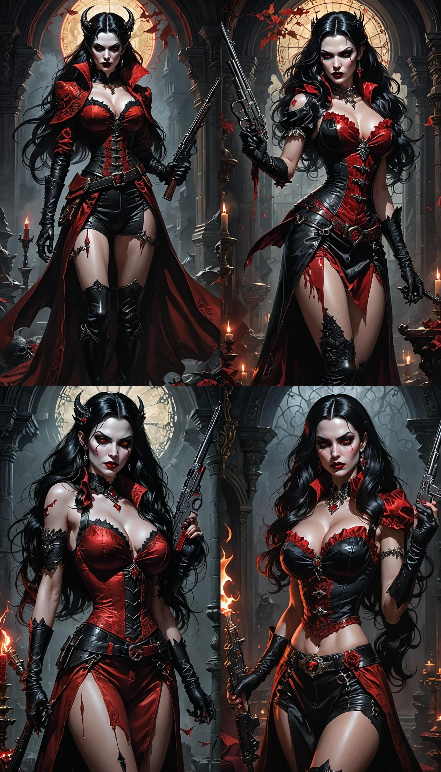 Vampire Gunslinger visits the old west