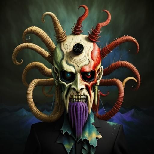 Surreal Battlefield Where Heaven and Hell Meet