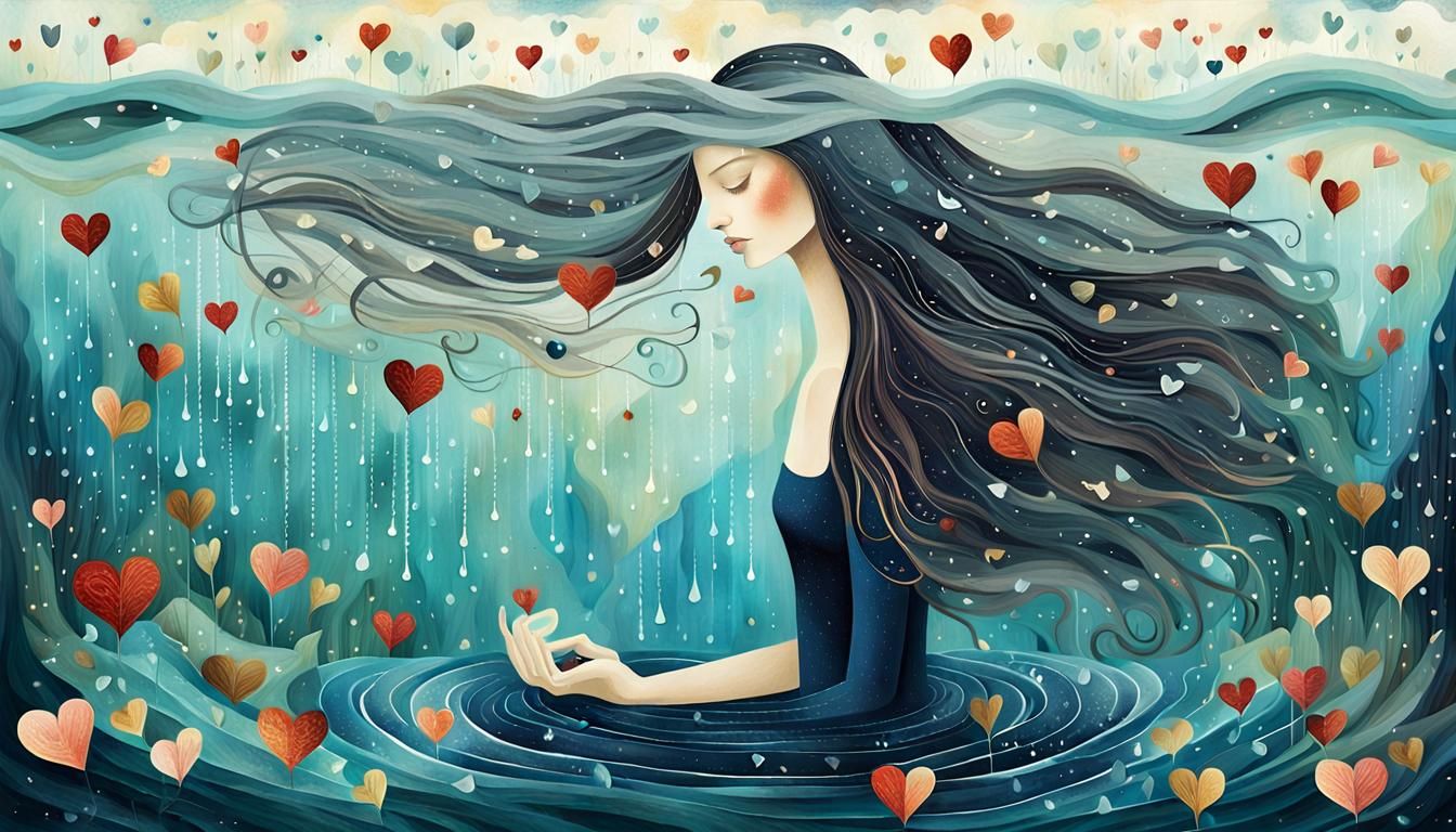 Inspirational 8K Digital Collage of Self-Improvement