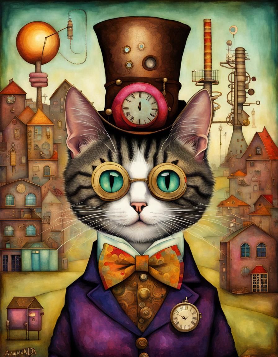 Willy Wonka Cat.
