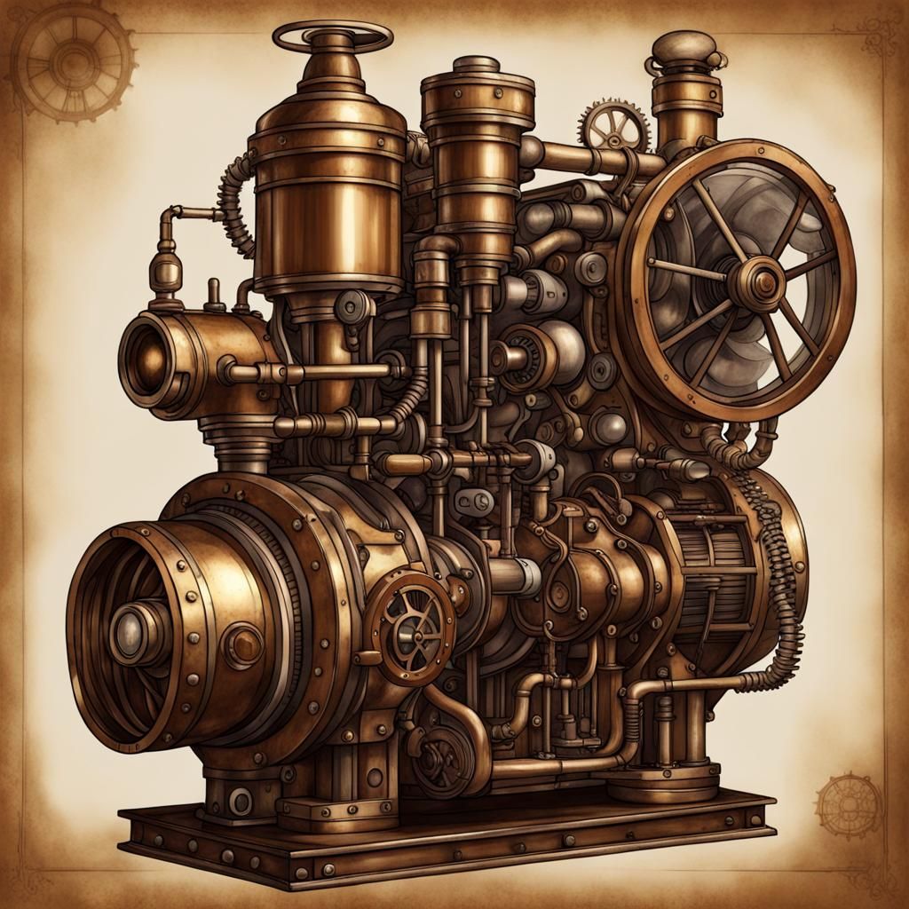 Steampunk Internet: A Virtual Picture