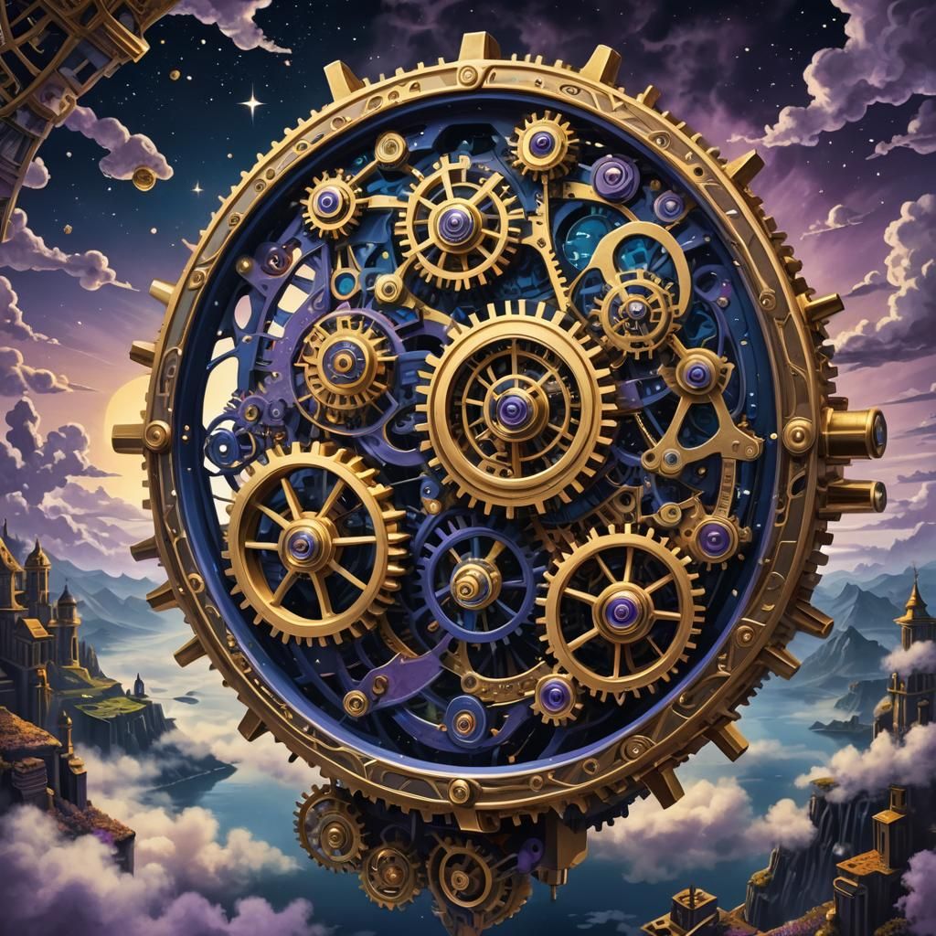 Dreamlike Clockwork Mechanism in Cosmic Landscape
