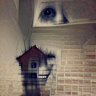 Simple AI-Generated Creepy Image