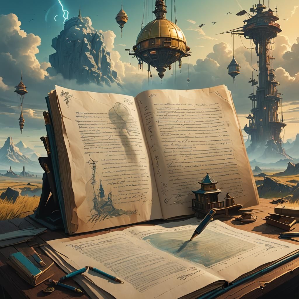 Golden Ink on Ancient Parchment, Mystical Energies