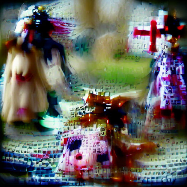 Dramatic Exorcism Scene in Renaissance Style