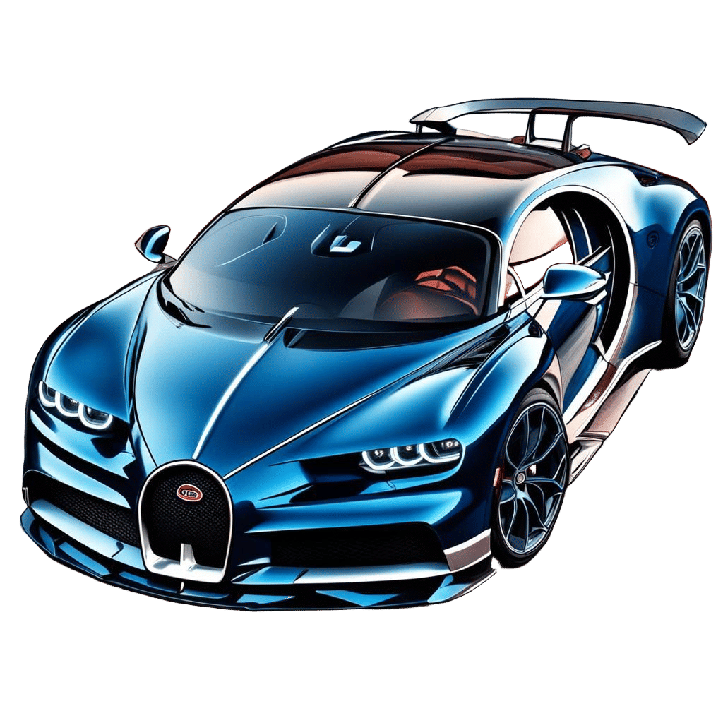 Bugatti Chiron Fan Art: A Detailed Render
