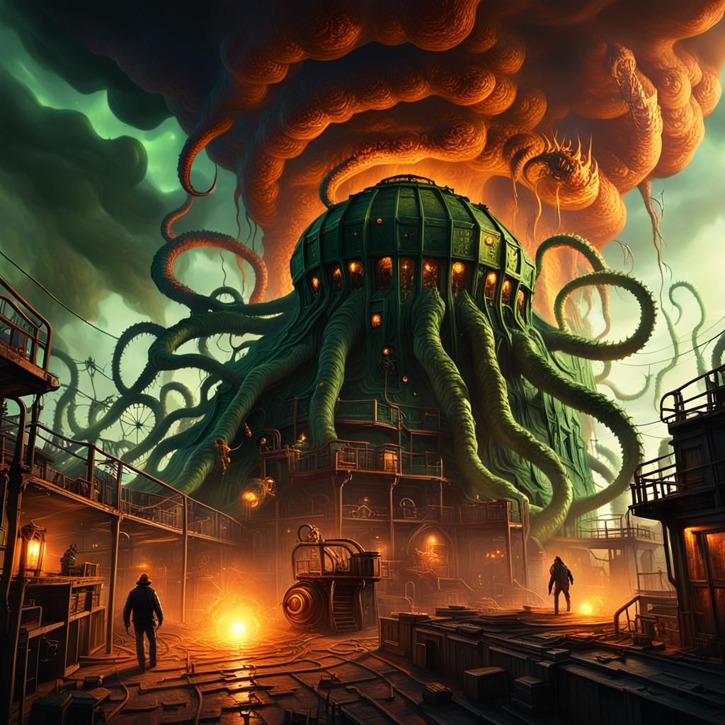 Eldritch Horror Rises in Grimdark Industrial World