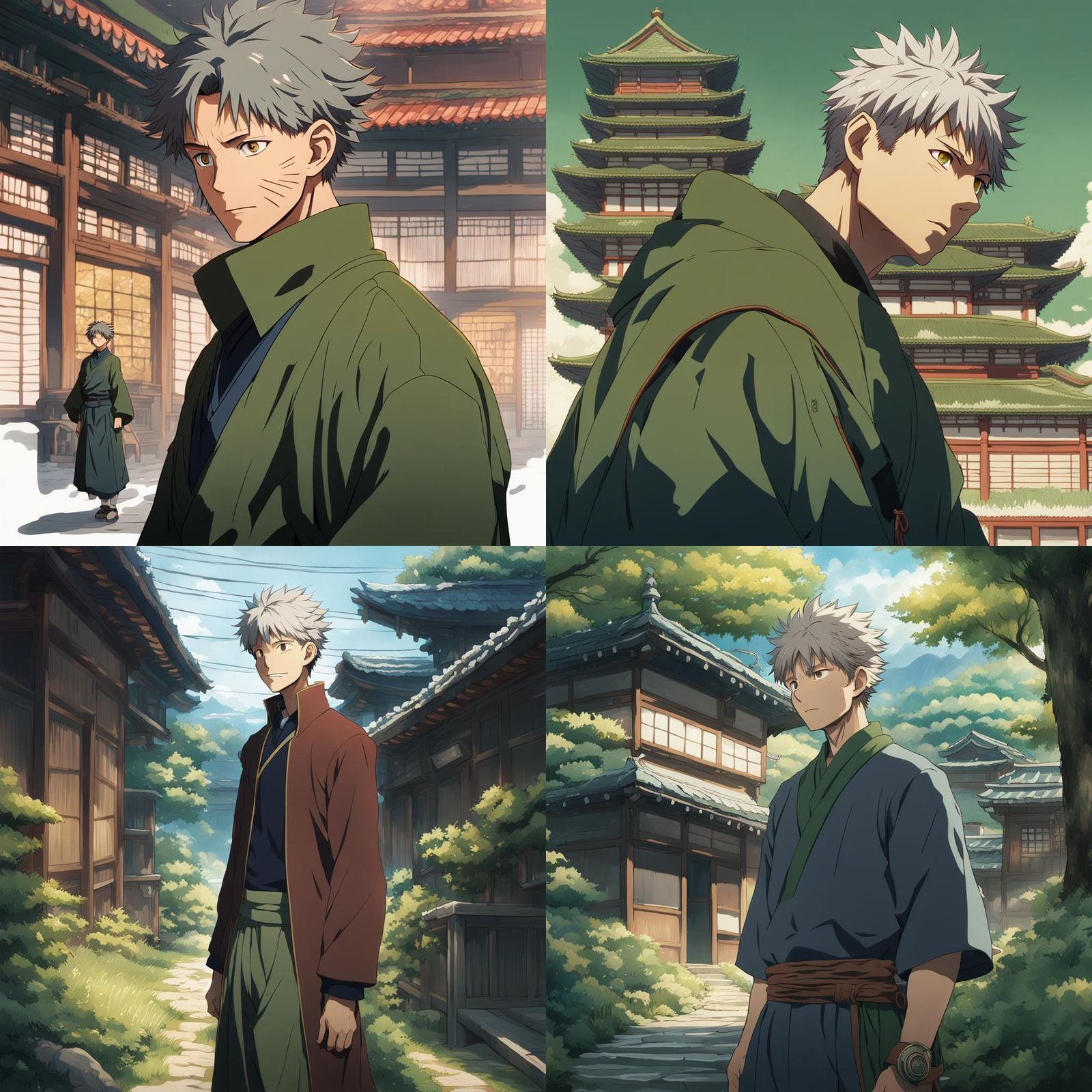 Jujutsu Kaisen Character with Mullet, Anime Key Visual