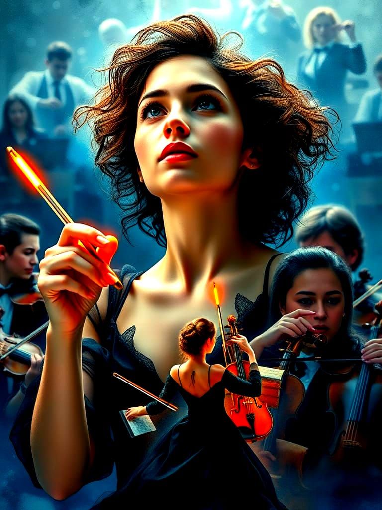 The Conductor :  A dramatic romance and artistic performance...