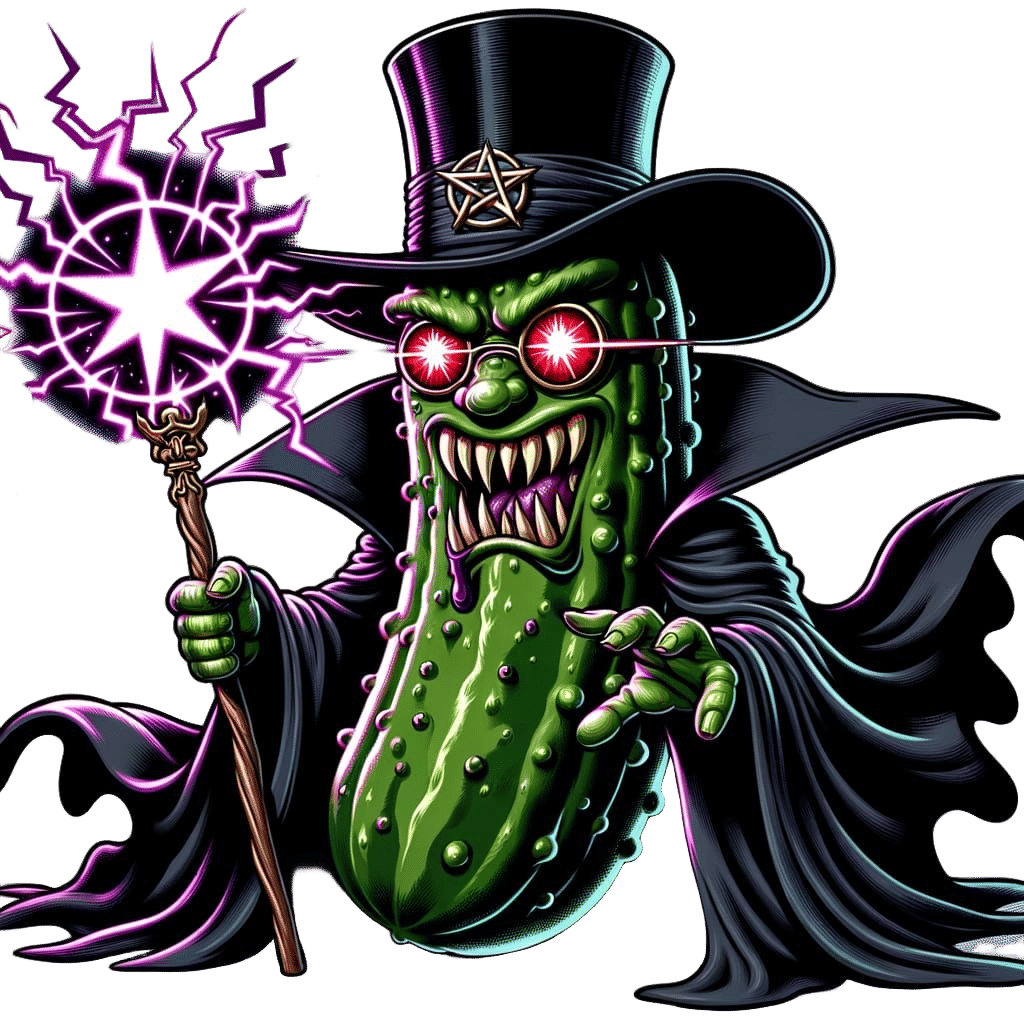 Heavy Metal Pickle Warlock Casting Magic
