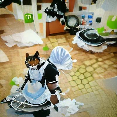 AI Image Generated From Empty Prompt