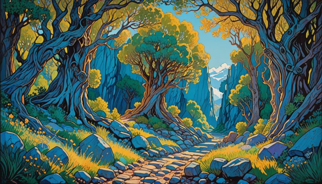 Mysterious Entrance to Middle Earth's Darkest Realm