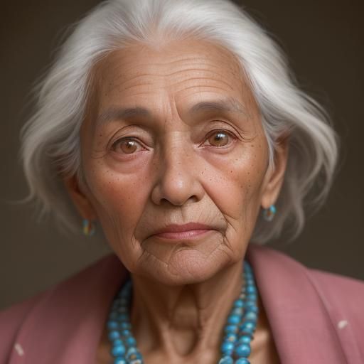 Beautiful Centenarian: A Professional Color Portrait