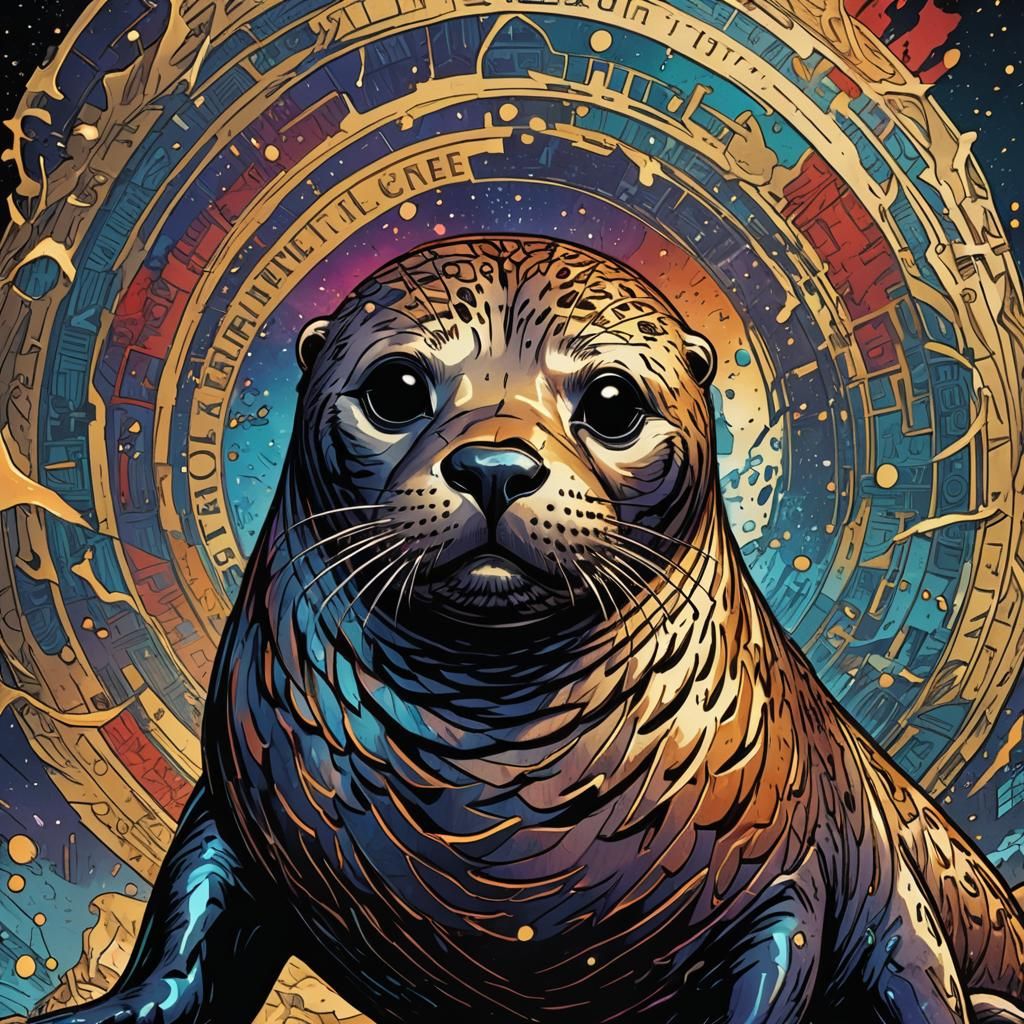 Seal of Approval in Comic Book Style