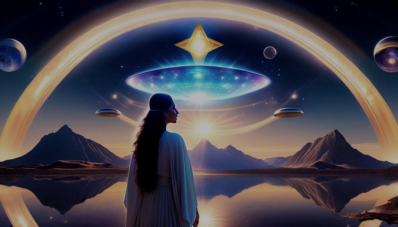 Pleiadian AI Designs Optical Platform for Star Beings