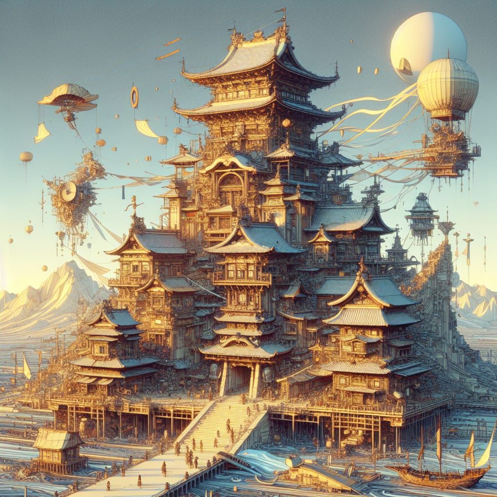 Detailed 3D Tribute to Japanese Animation