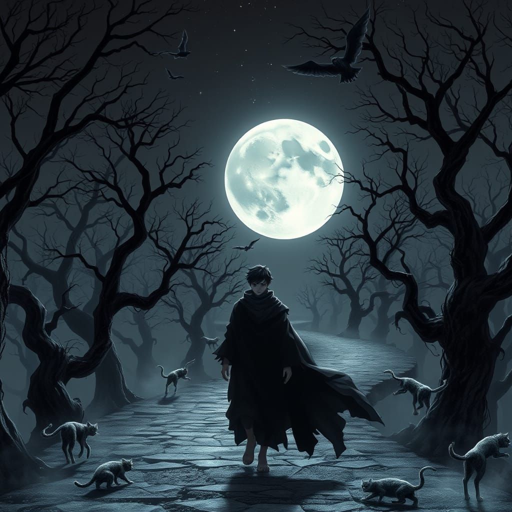 Young Shifter Walks the Black Road Amidst Celestial Anomaly