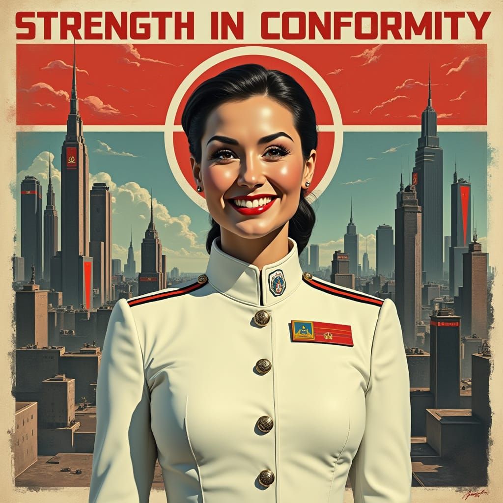 Strength in Conformity: Council Member in Apoleian Uniform