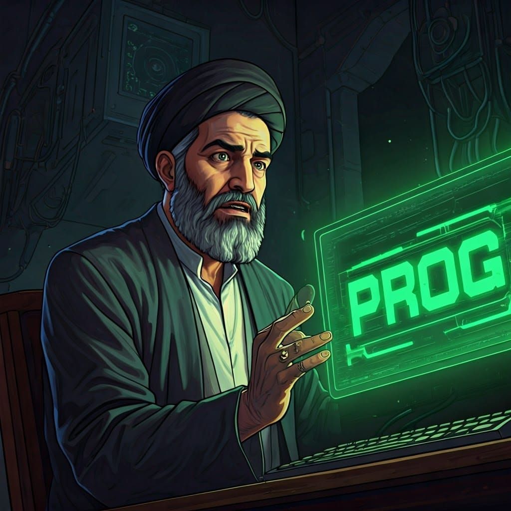 Iranian Hacker's Stolen Computer: Anime-Inspired 3D Art