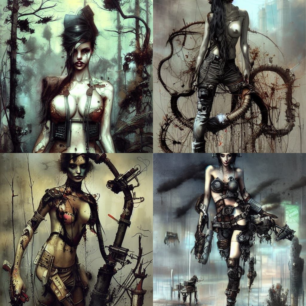 Post-Apocalyptic Wasteland: Surrealist Digital Art