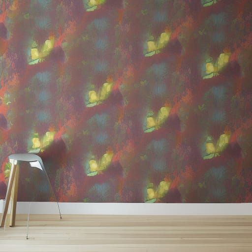 No one ever listens
This wallpaper glistens
Don't let them s...