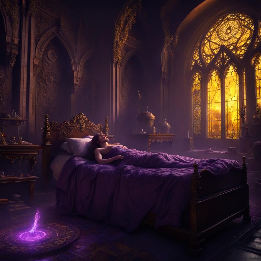 Dark Fantasy Dreamscape in 8k Resolution