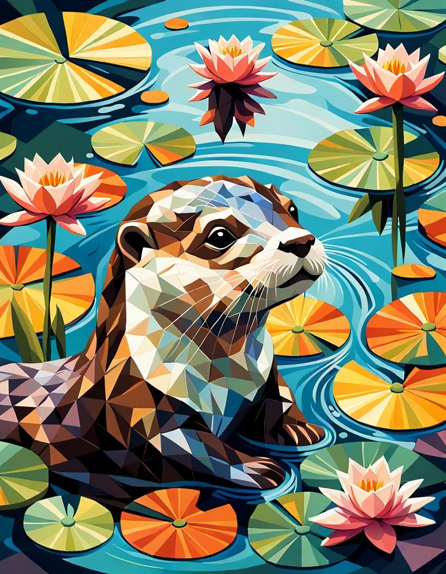 Otter cubism
