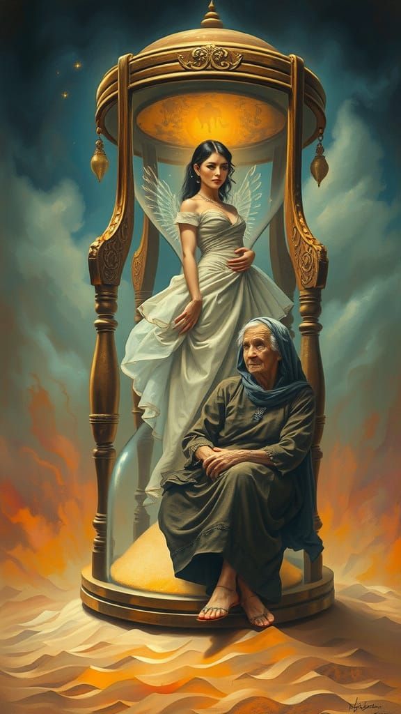 Timeless Beauty in Whispers of Eternity