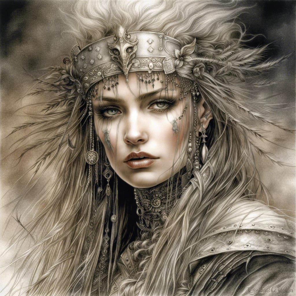 Dark Fantasy Portrait Illustration