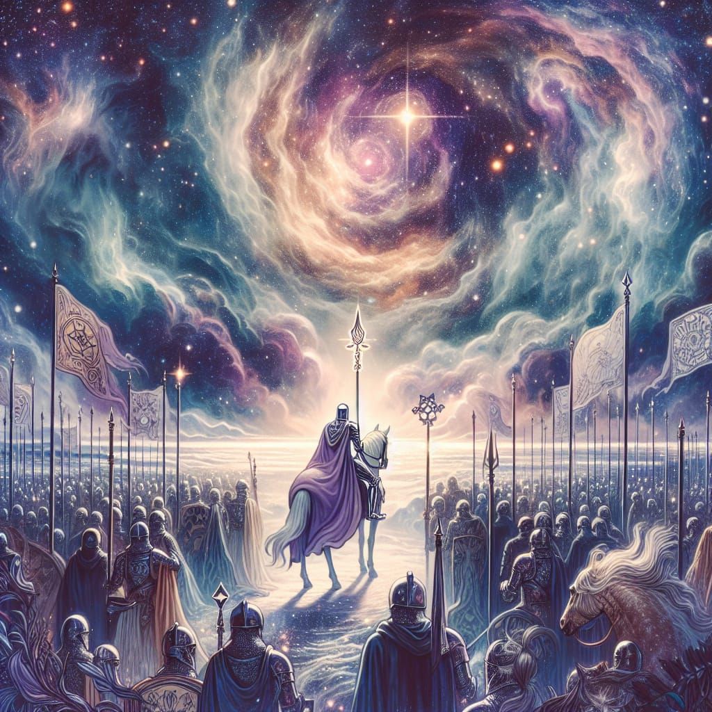 Six of Wands Reversed: Cosmic Knight Contemplation