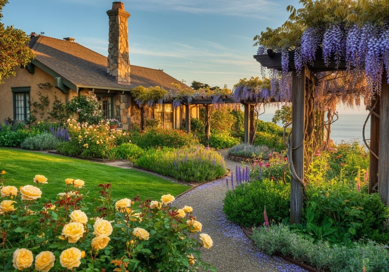 Charming Cottage Overlooking the Pacific Ocean
